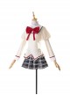 Puella Magi Madoka Magica School Uniforms Mami Tomoe Halloween Cosplay Costume Updated Version Full Set