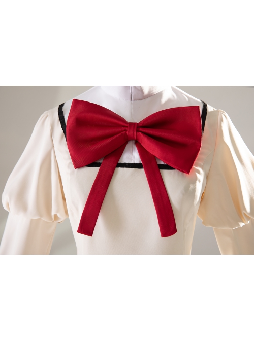 Puella Magi Madoka Magica School Uniforms Mami Tomoe Halloween Cosplay Costume Updated Version Full Set