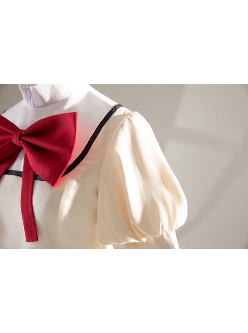 Puella Magi Madoka Magica School Uniforms Mami Tomoe Halloween Cosplay Costume Updated Version Full Set