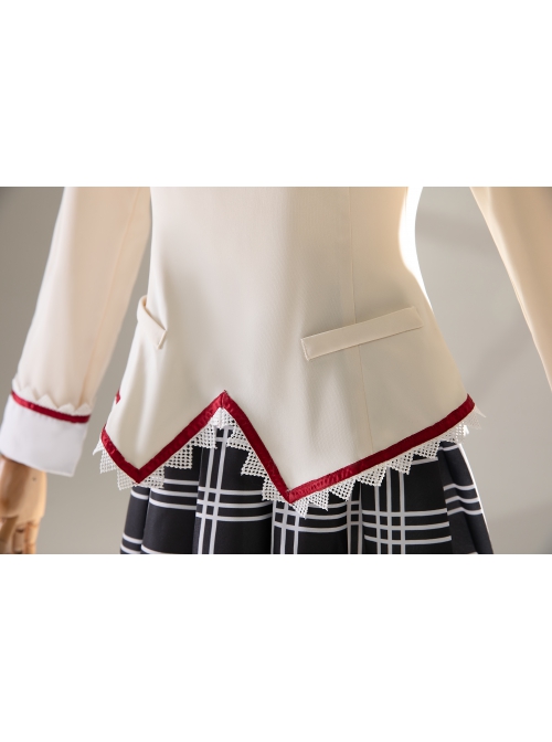 Puella Magi Madoka Magica School Uniforms Mami Tomoe Halloween Cosplay Costume Updated Version Full Set