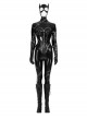 Batman Returns 1992 Catwoman Selina Kyle Halloween Cosplay Accessories Black Boots