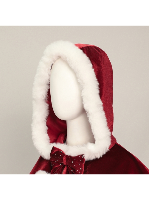 Movie Love Actually Retro Style Christmas Red Dress Suit Halloween Cosplay Costume Set Without Shoes