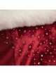 Movie Love Actually Retro Style Christmas Red Dress Suit Halloween Cosplay Costume Set Without Shoes