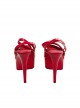 Movie Love Actually Retro Style Christmas Red Suit Halloween Cosplay Accessories Red High Heel Shoes