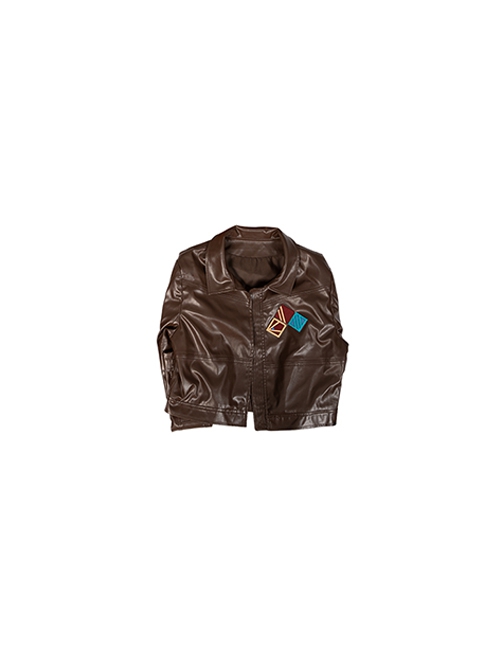 Star Wars Spin-Off TV Drama Ahsoka Sabine Wren Halloween Cosplay Accessories Brown Leather Coat