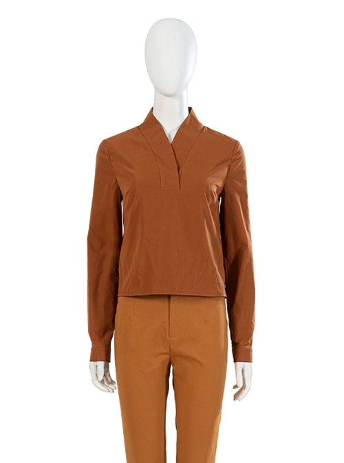 Star Wars Spin-Off TV Drama Ahsoka Sabine Wren Halloween Cosplay Accessories Brown Blouse