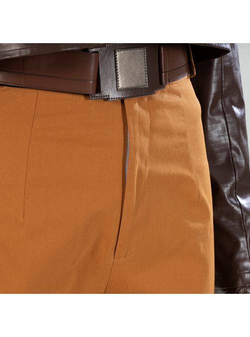 Star Wars Spin-Off TV Drama Ahsoka Sabine Wren Halloween Cosplay Accessories Brown Blouse
