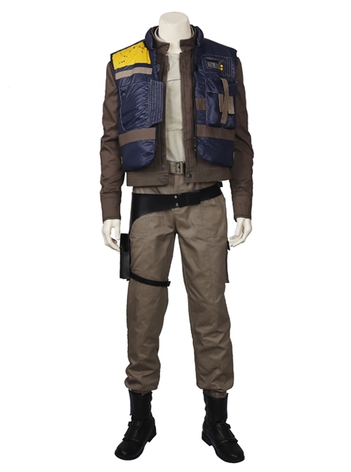 Rogue One A Star Wars Story Cassian Andor Halloween Cosplay Costume Full Set