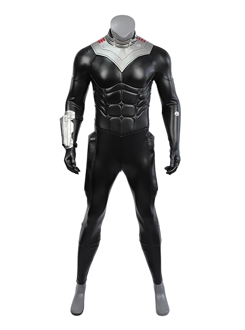 Aquaman And The Lost Kingdom Black Manta Halloween Cosplay Costume Set Without Boots