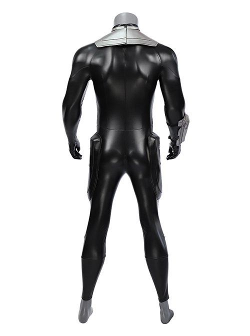 Aquaman And The Lost Kingdom Black Manta Halloween Cosplay Costume Set Without Boots