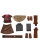 The Mandalorian The Armorer Halloween Cosplay Costume Set Without Helmet