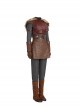 The Mandalorian The Armorer Halloween Cosplay Costume Set Without Helmet