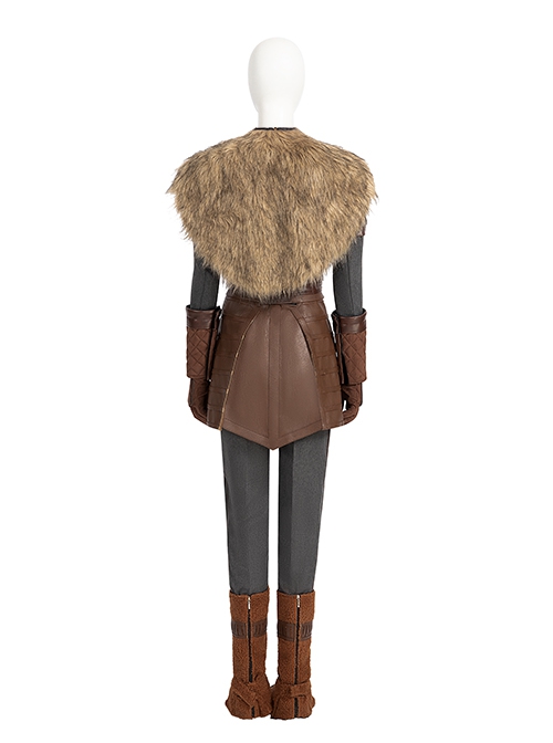 The Mandalorian The Armorer Halloween Cosplay Costume Set Without Helmet