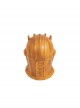The Mandalorian The Armorer Halloween Cosplay Accessories Yellow Helmet