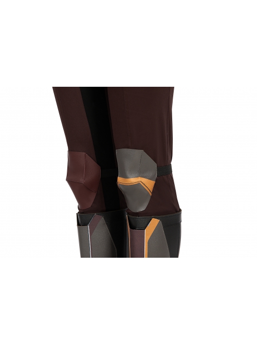 Star Wars Spin-off TV Drama Ahsoka Halloween Cosplay Sabine Wren Costume Set Without Shoes Without Helmet