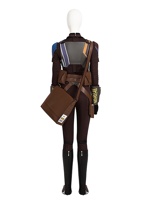 Star Wars Spin-off TV Drama Ahsoka Halloween Cosplay Sabine Wren Costume Set Without Shoes Without Helmet