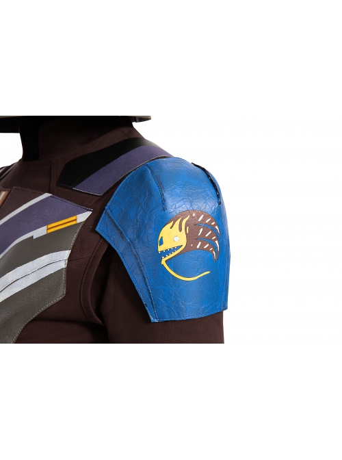 Star Wars Spin-off TV Drama Ahsoka Halloween Cosplay Sabine Wren Costume Set Without Shoes Without Helmet