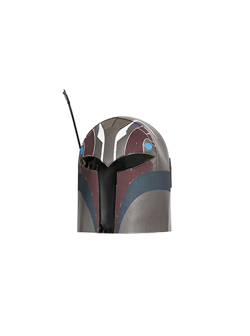 Star Wars Spin-off TV Drama Ahsoka Halloween Cosplay Sabine Wren Accessories Gray Helmet