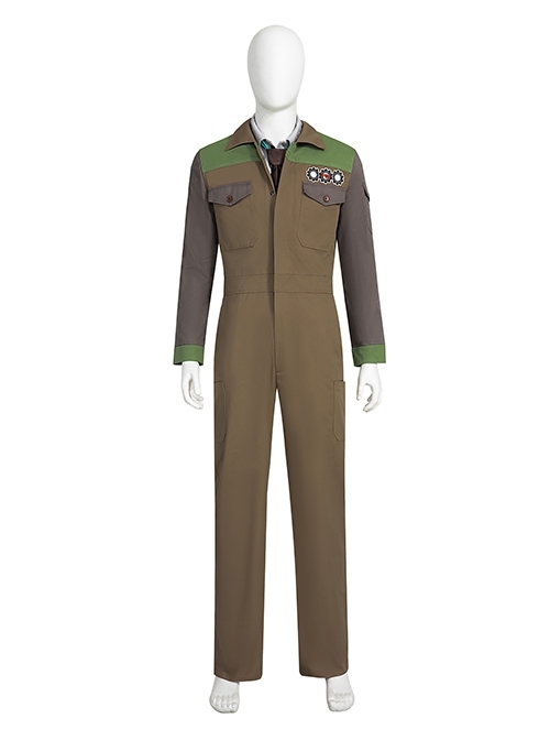 TV Drama Loki Season 2 Loki Laufeyson TVA Uniform Halloween Cosplay Costume Full Set