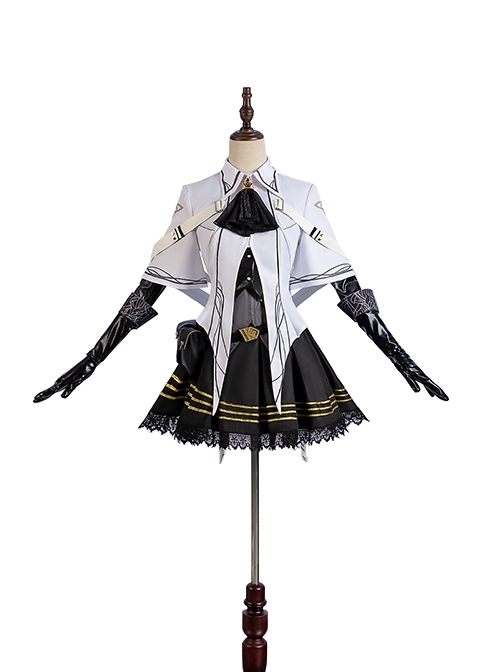Game Arknights Arturia Halloween Cosplay Costume Full Set