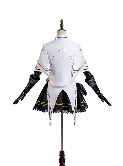 Game Arknights Arturia Halloween Cosplay Costume Full Set