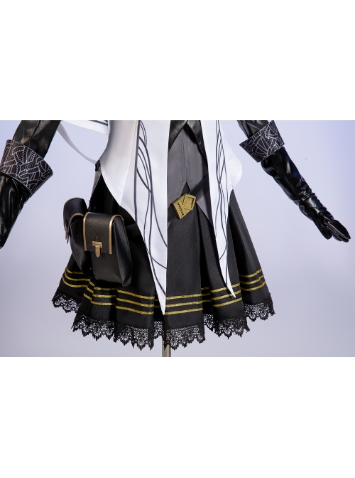 Game Arknights Arturia Halloween Cosplay Costume Full Set