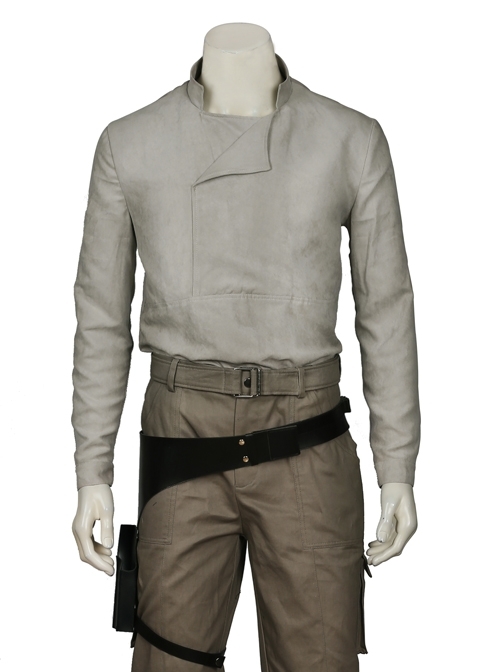 Rogue One A Star Wars Story Cassian Andor Halloween Cosplay Costume Gray Long Sleeve Bottoming Shirt