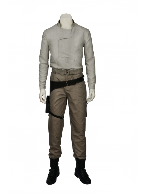 Rogue One A Star Wars Story Cassian Andor Halloween Cosplay Costume Gray Long Sleeve Bottoming Shirt