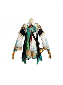 Game Honkai Star Rail HuoHuo Halloween Cosplay Costume Full Set