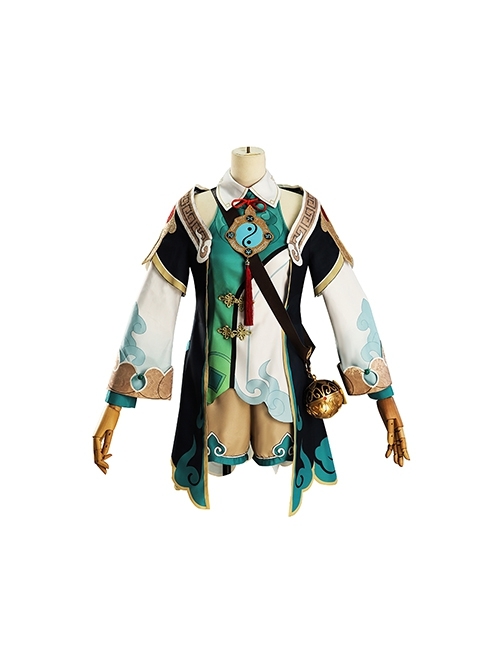 Game Honkai Star Rail HuoHuo Halloween Cosplay Costume Full Set