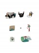 Game Honkai Star Rail HuoHuo Halloween Cosplay Costume Full Set