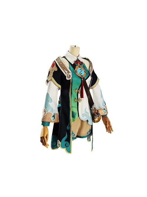 Game Honkai Star Rail HuoHuo Halloween Cosplay Costume Full Set