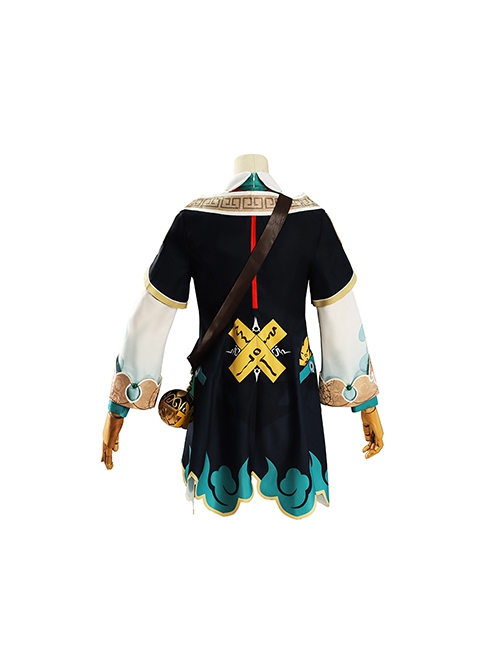 Game Honkai Star Rail HuoHuo Halloween Cosplay Costume Full Set