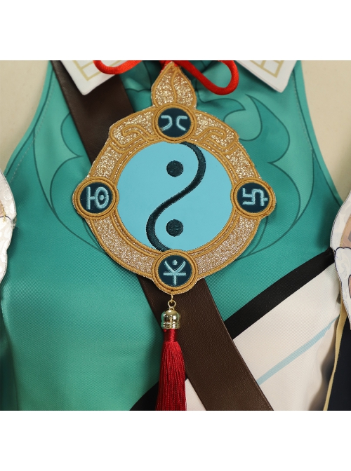 Game Honkai Star Rail HuoHuo Halloween Cosplay Costume Full Set