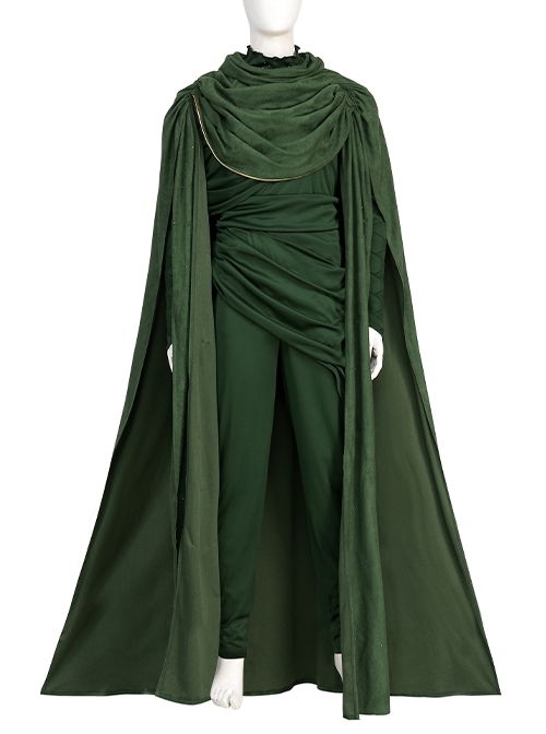 Loki Season 2 God Of Lies Loki Laufeyson Halloween Cosplay Costume Set Without Shoes Without Headwear
