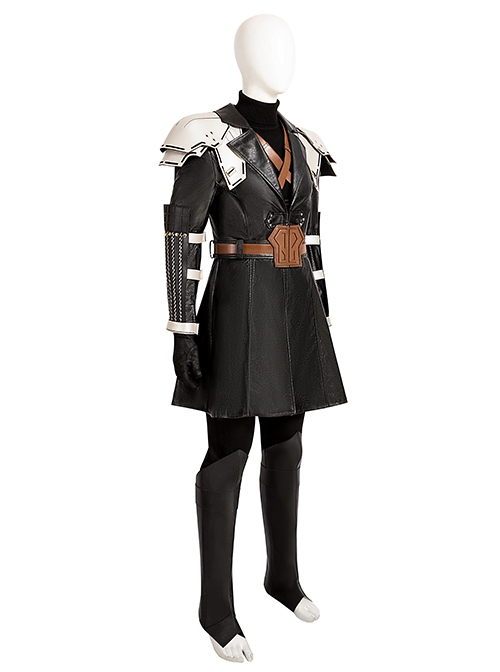 Final Fantasy VII Ever Crisis Juvenile Version Sephiroth Halloween Cosplay Costume Set Without Boots