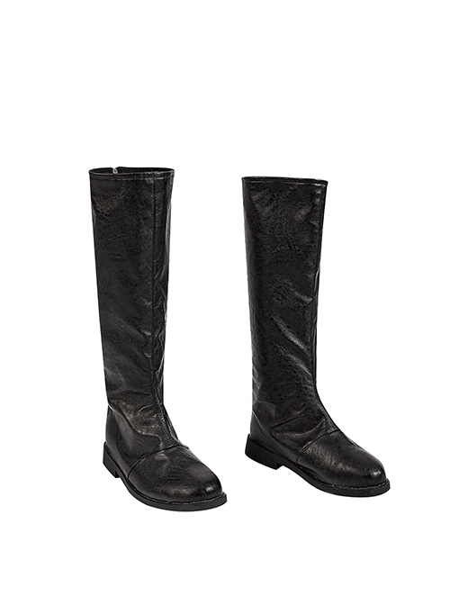 Final Fantasy VII Ever Crisis Juvenile Version Sephiroth Halloween Cosplay Accessories Black Boots