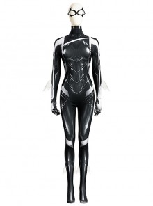 Marvel's Spider-Man 2 Black Cat Felicia Hardy Halloween Cosplay Costume Bodysuit Full Set