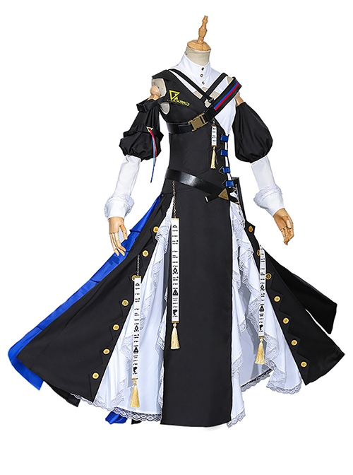Game Arknights Specter The Unchained Original Outfit Halloween Cosplay Costume Set Without Hat