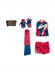 Ms Marvel Kamala Khan TV Drama Halloween Cosplay Costume Set Without Shoes