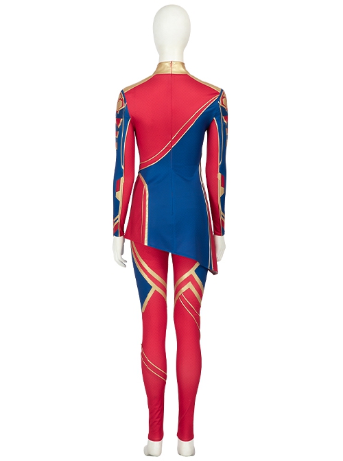 Ms Marvel Kamala Khan TV Drama Halloween Cosplay Costume Set Without Shoes