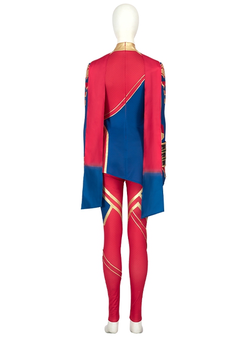 Ms Marvel Kamala Khan TV Drama Halloween Cosplay Costume Set Without Shoes