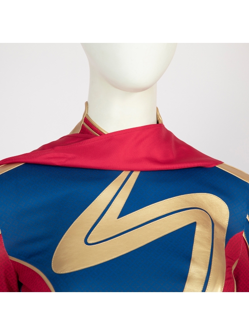 Ms Marvel Kamala Khan TV Drama Halloween Cosplay Costume Set Without Shoes