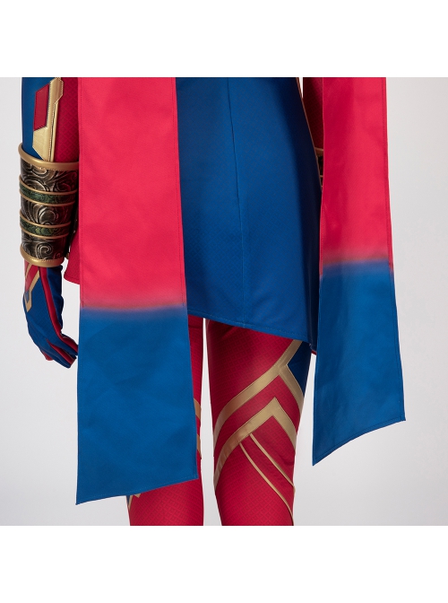 Ms Marvel Kamala Khan TV Drama Halloween Cosplay Costume Set Without Shoes