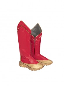 Ms Marvel Kamala Khan TV Drama Halloween Cosplay Accessories Red Boots