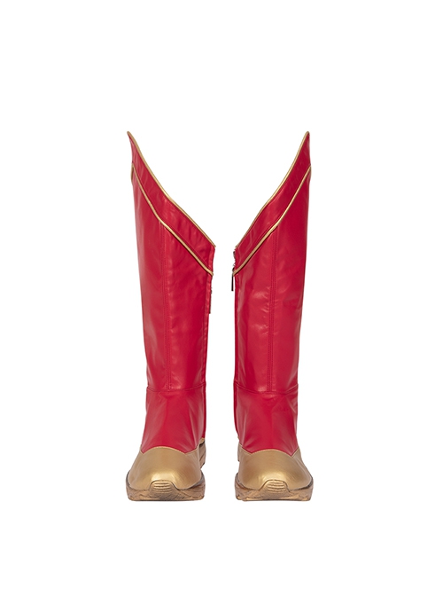 Ms Marvel Kamala Khan TV Drama Halloween Cosplay Accessories Red Boots