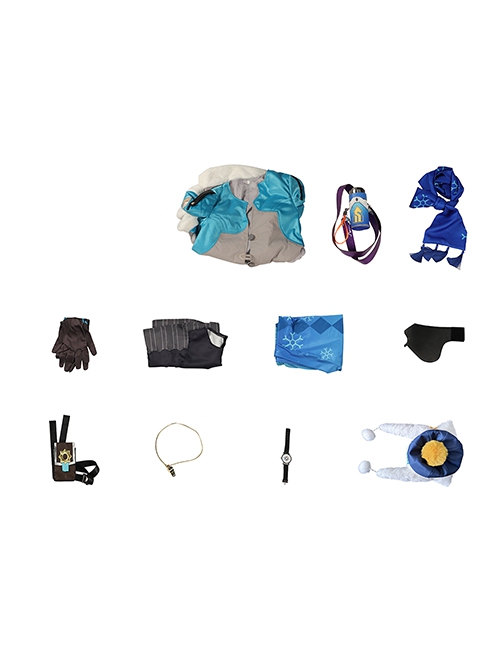 Honkai Star Rail Lynx Halloween Cosplay Costume Set Without Schoolbag