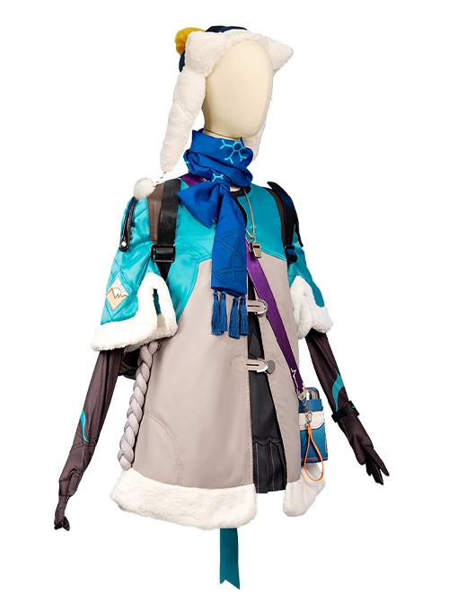 Honkai Star Rail Lynx Halloween Cosplay Costume Set Without Schoolbag