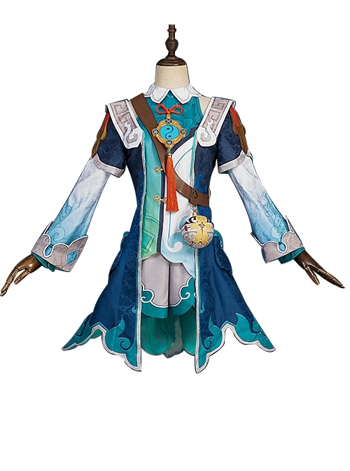 Honkai Star Rail HuoHuo Halloween Cosplay Costume Set Without Tail