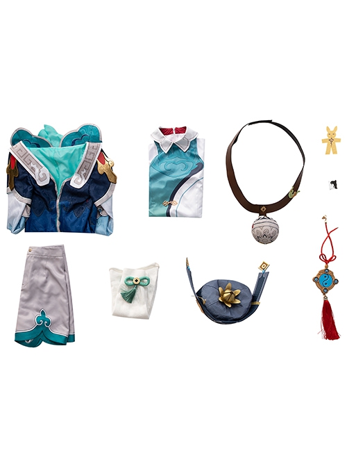 Honkai Star Rail HuoHuo Halloween Cosplay Costume Set Without Tail
